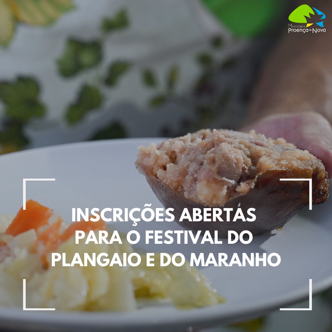 Imagem INSCRIÇÕES ABERTAS PARA O FESTIVAL DO PLANGAIO E DO MARANHO