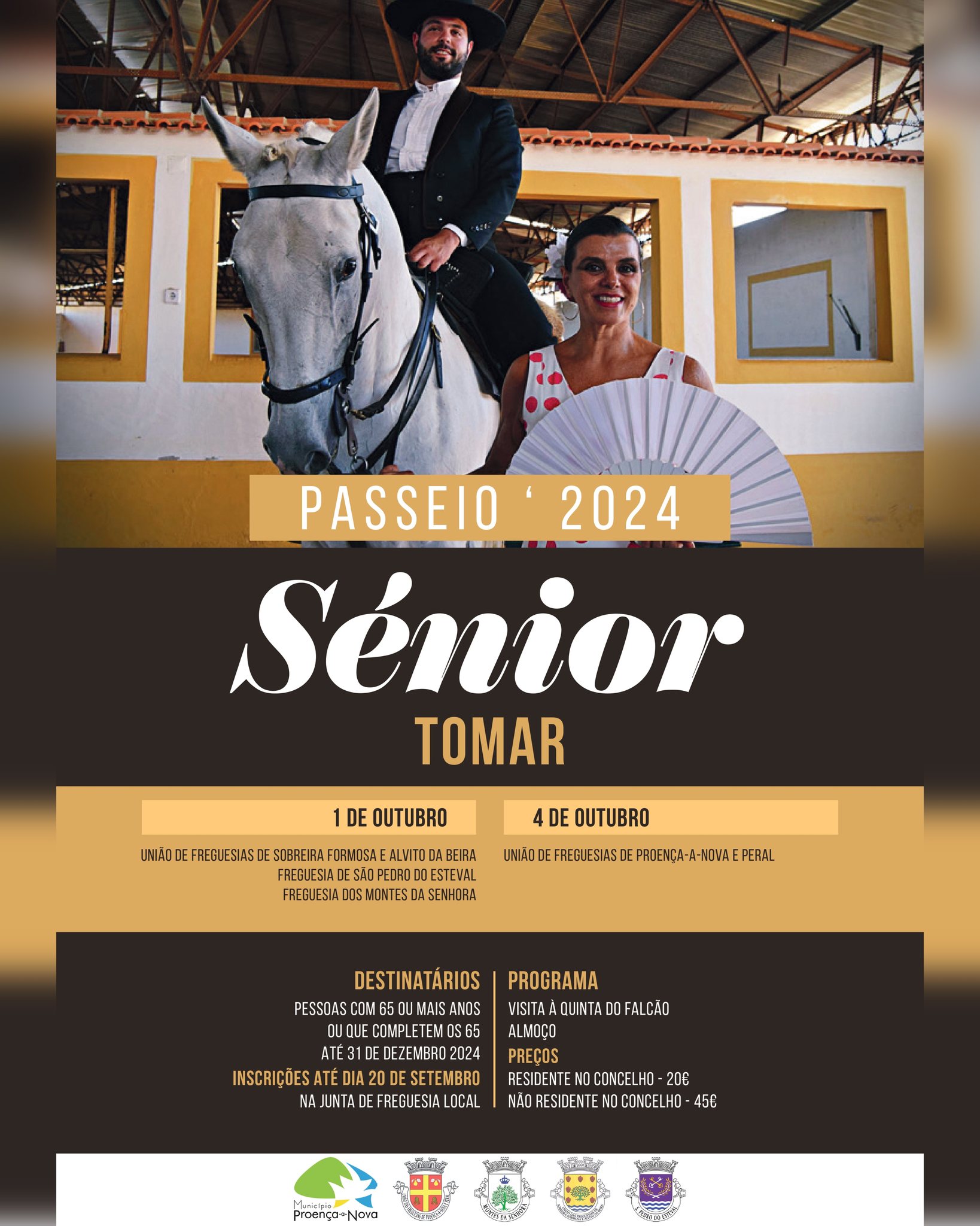 Imagem ABERTAS INSCRIÇÕES PARA O PASSEIO SÉNIOR 2024